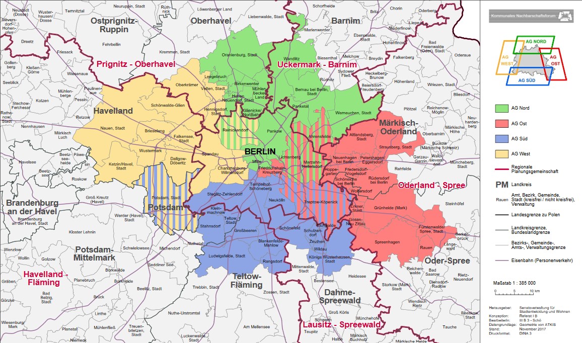 Hauptstadtregion Berlin-Brandenburg | Stadt-Umland-Management Wien